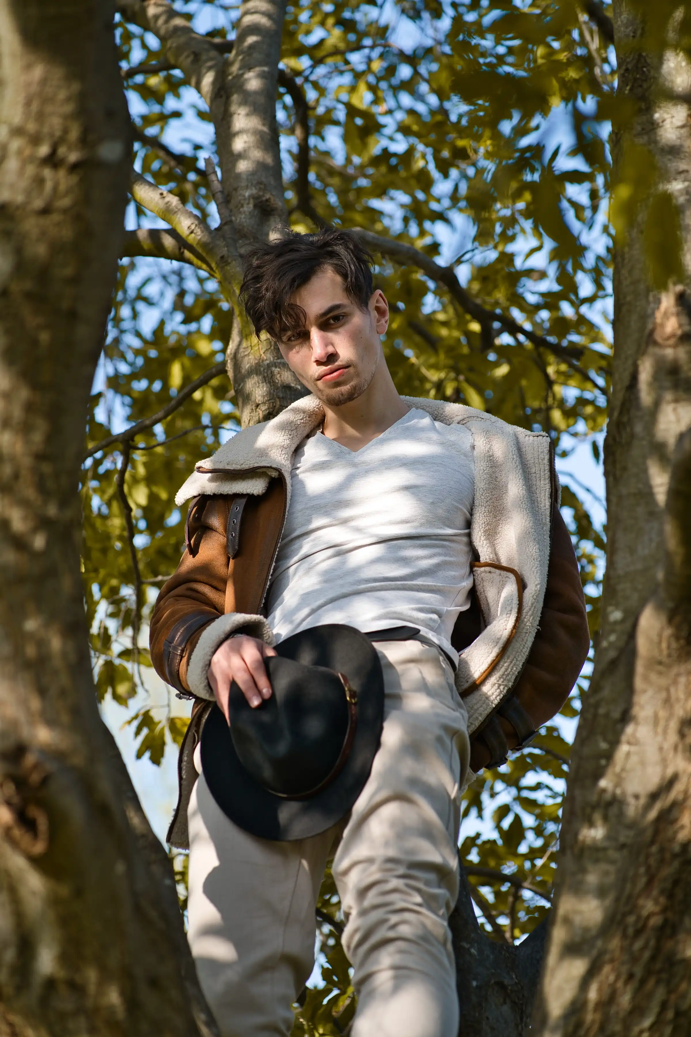 Éditorial mode, portrait en studio, Paris