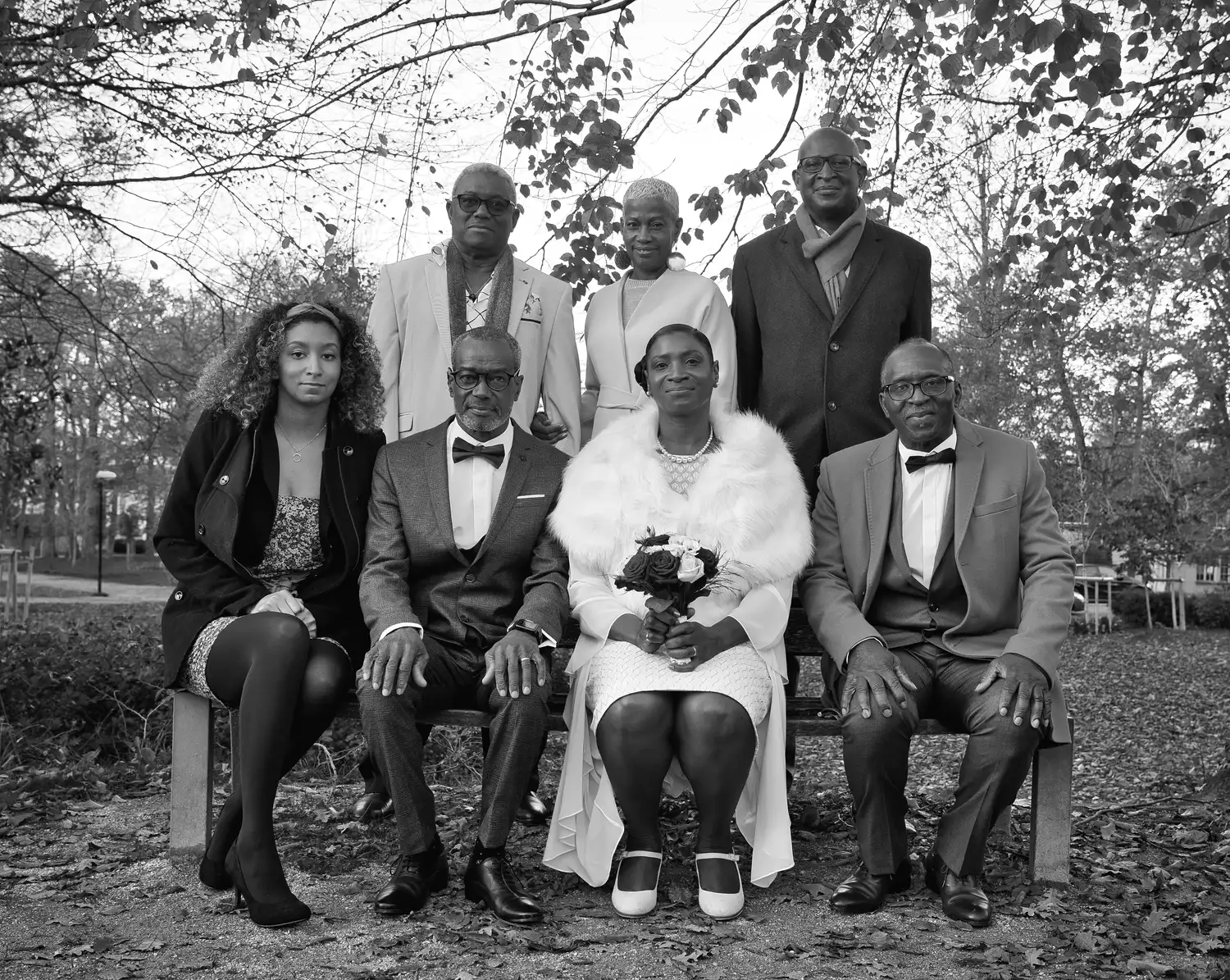 Les familles réunies, mariage, Paris